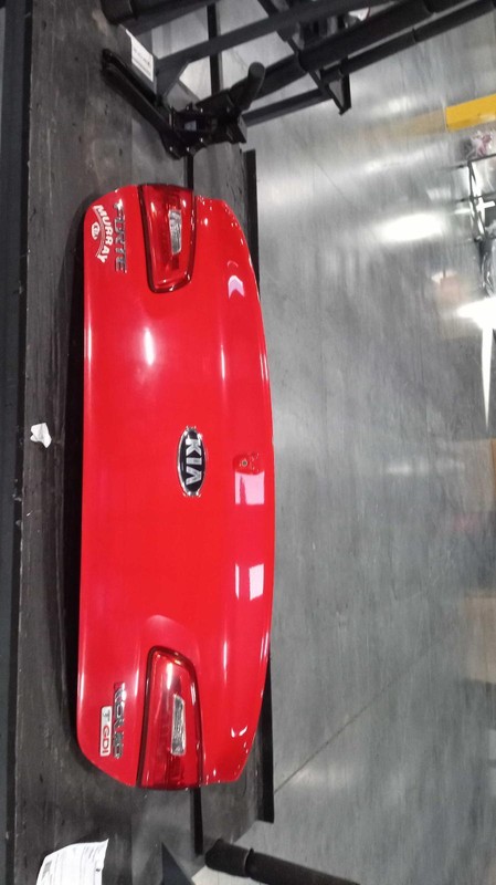 2015 KIA Forte OEM Red Deck Lid Trunk Lid 1.6L 2.0L 36K Miles NJ25-13221-367646