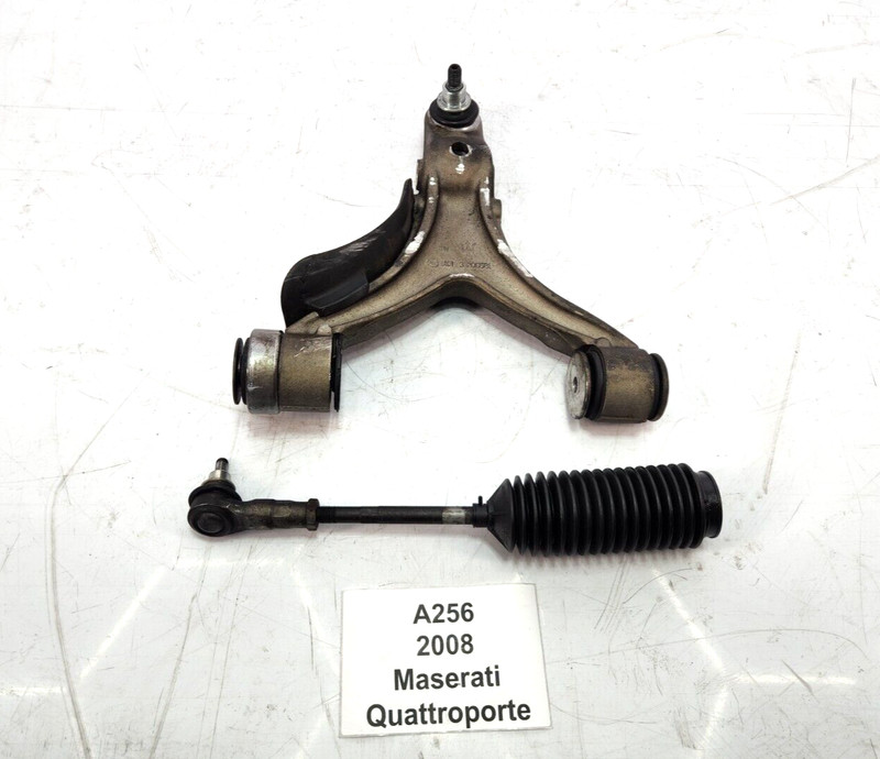 ✅ 03-12 OEM Maserati Quattroporte M139 Front Left Lower Control Arm W/ Tie Rod