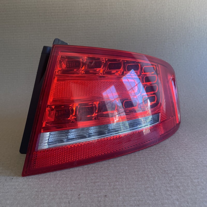 2010 - 2012 Audi A4 S4 Right Side Outer Sedan LED OEM Taillight (opt 8SL) RH RR