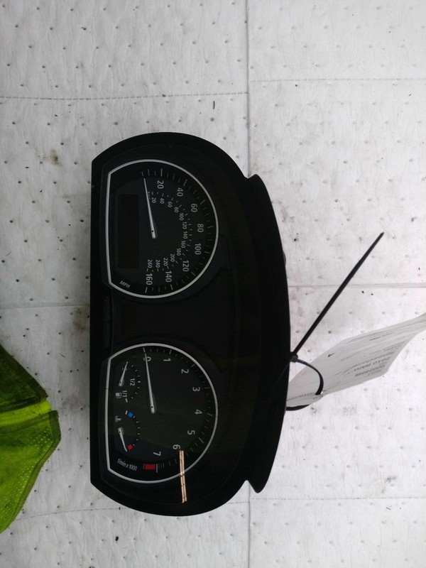 Used Speedometer Gauge fits: 2010 Bmw X3 cluster MPH AT Grade B
