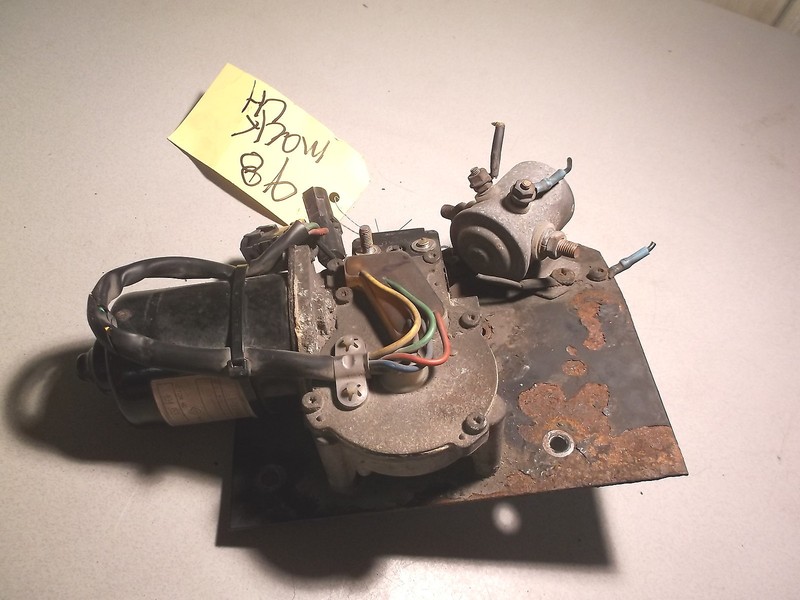 USED SPRAGUE MACK WIPER MOTOR ASSEMBLY E-008-084 MOTOR NO. 404 353 FREE SHIPPING