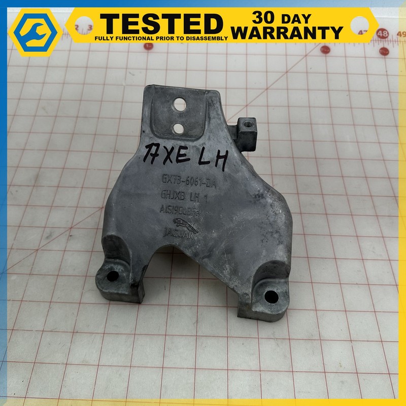 17 JAGUAR XE LEFT DRIVER SIDE ENGINE MOTOR MOUNT BRACKET SUPPORT OEM