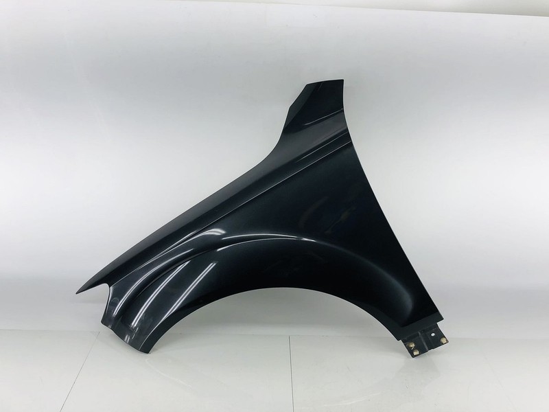 07-15 AUDI Q7 4L FRONT LEFT DRIVER SIDE FENDER COVER PANEL PHANTOM BLACK OEM