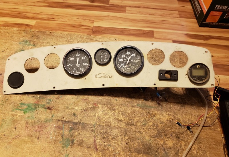 Mercruiser/OMC Instrument Guage Cluster - Cobia