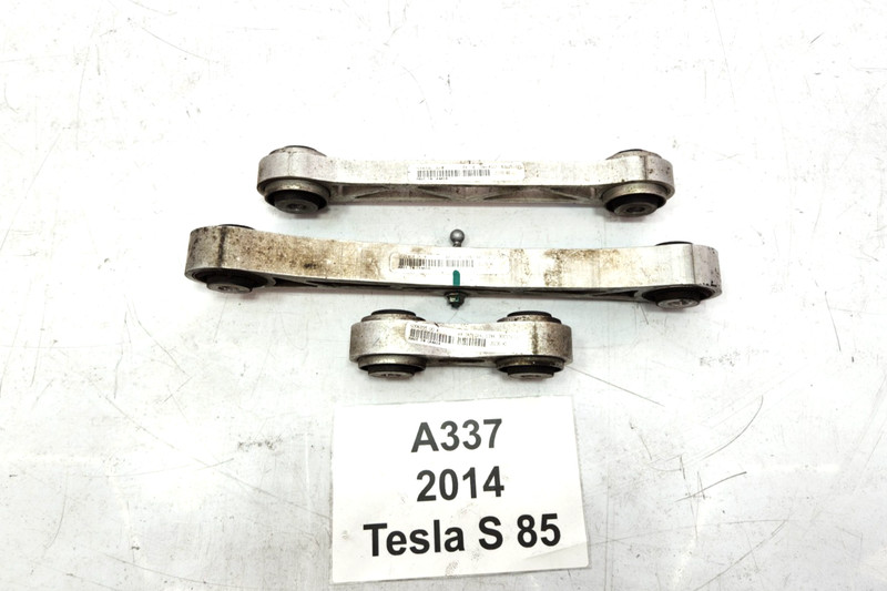 ✅ 12-16 OEM Tesla Model S Rear Left Driver Side Upper Lower Control Arm SET