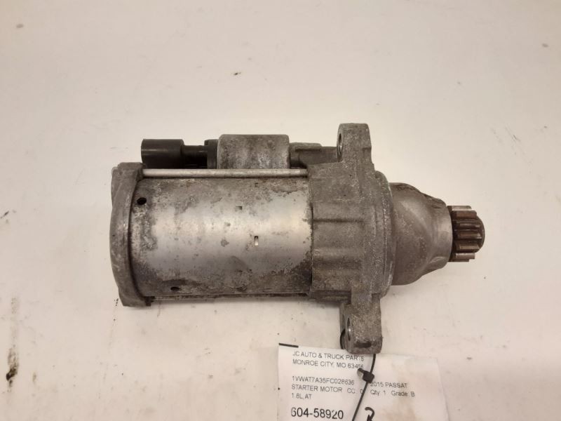 Starter Motor Fits 14-17 20 PASSAT 2201895