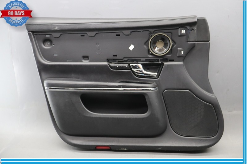 10-19 Jaguar X351 XJ XJR XJL Front Left Side Interior Door Panel Trim Black Oem