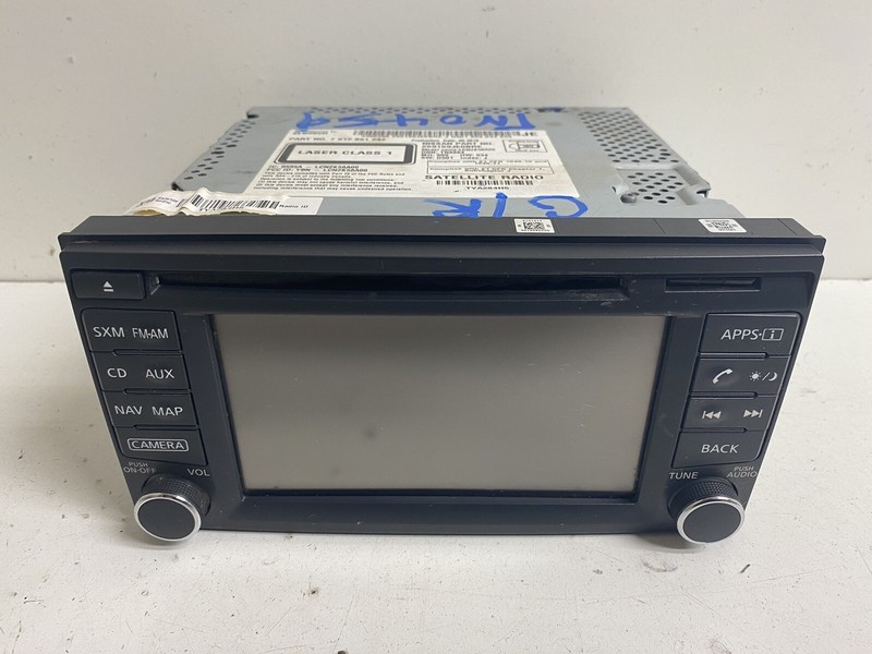 2016-2018 Nissan Versa Navigation Navi GPS Nav Radio Screen Menu Info Stereo