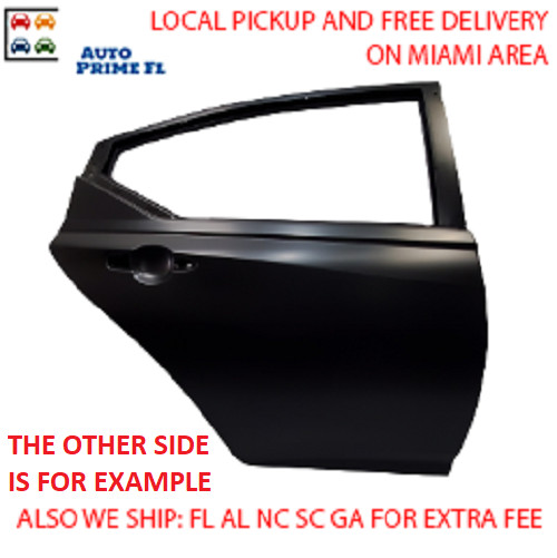 Rear Left Driver Door Shell NEW AFTERMARKET for Nissan Altima 2019-2021 2022