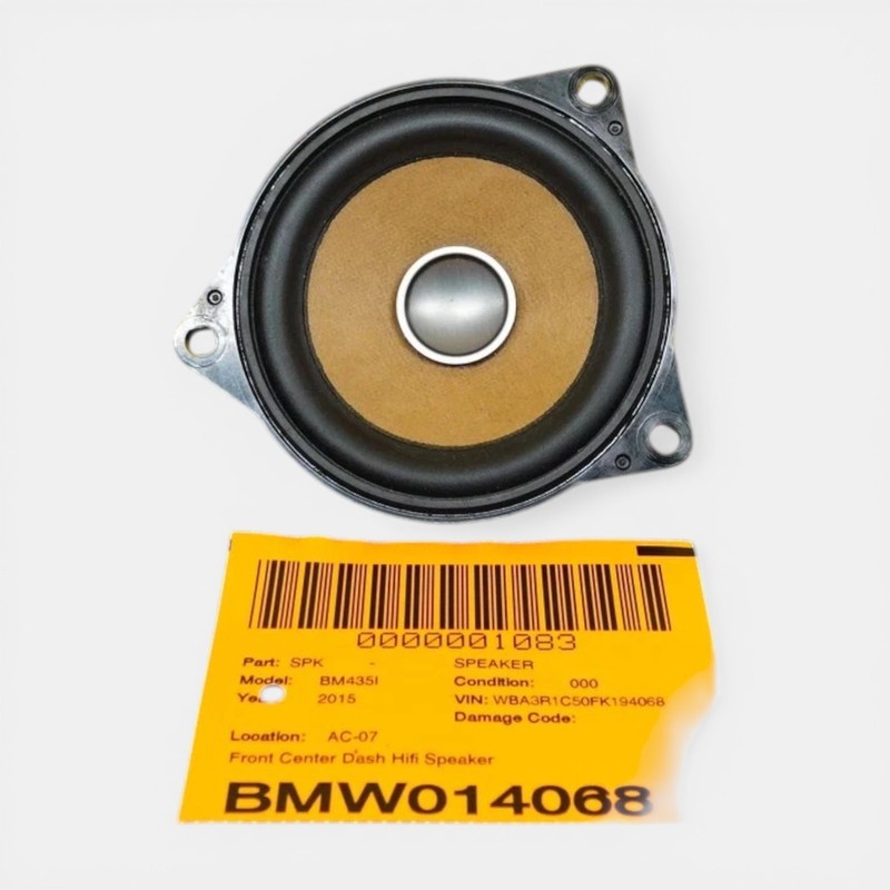 2014-2018 Bmw 435i Front Center Dash Hifi Speaker Oem 9240641