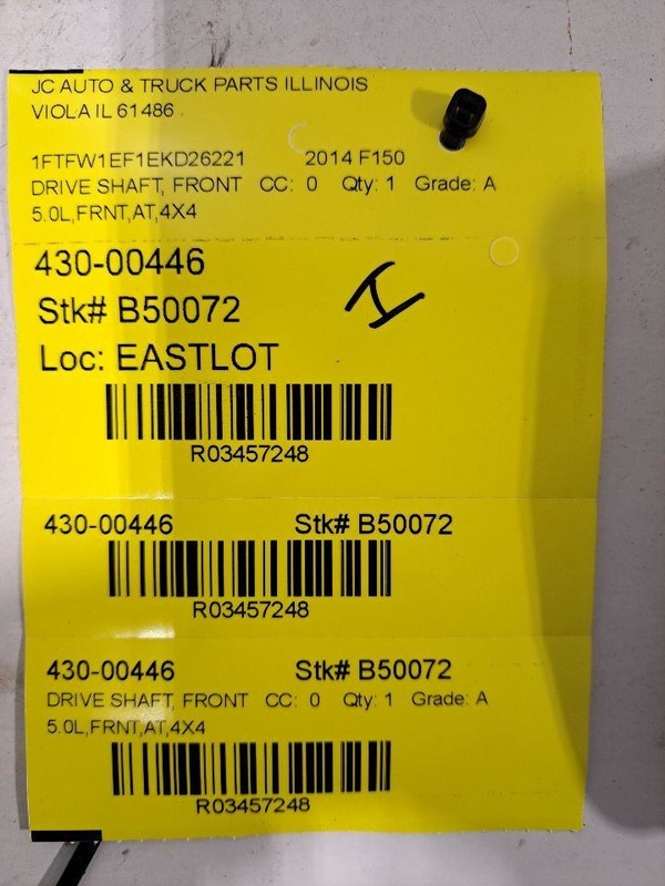 Front Drive Shaft Fits 07-14 EXPEDITION 3457248