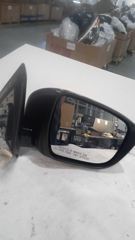2017 Nissan Pathfinder Right Door Mirror Assembly Grey OEM 482332 138K Miles