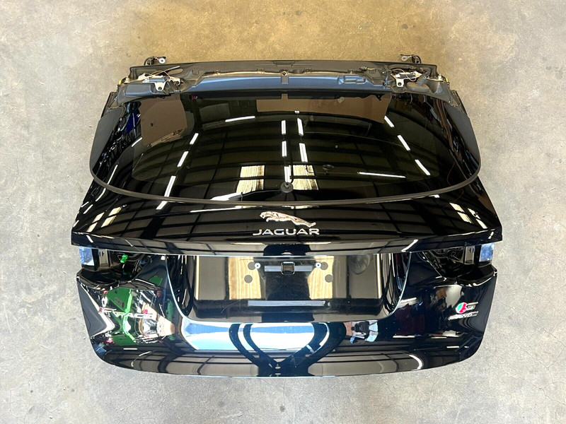 ⭐2017-2020 JAGUAR F-PACE TRUNK HATCH TAILGATE LIFTGATE R DOOR BLACK OEM LOT2536