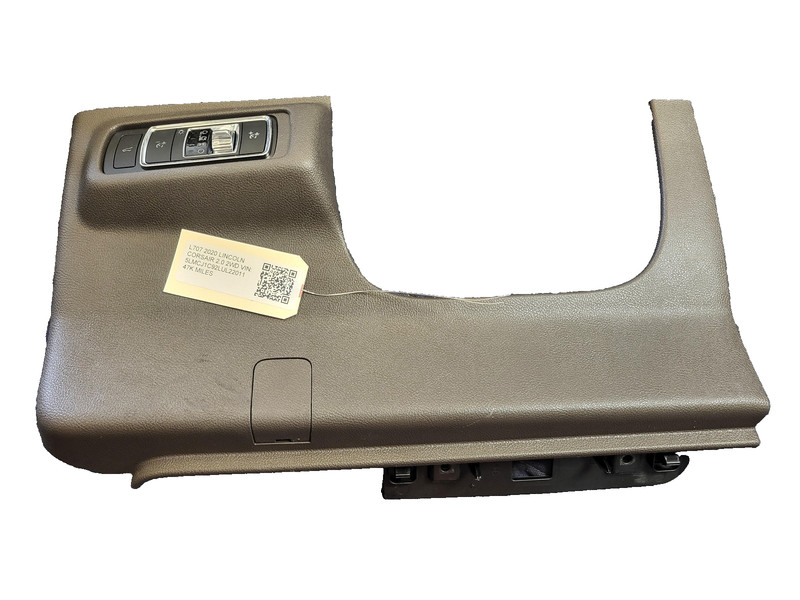 Used Oem Lincoln Left Driver Lower Knee Bolster Trim Panel for 2020-2025 Corsair