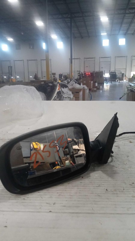 2020 Dodge Charger Left Door Mirror Assembly Silver 73K Miles OEM Replacement
