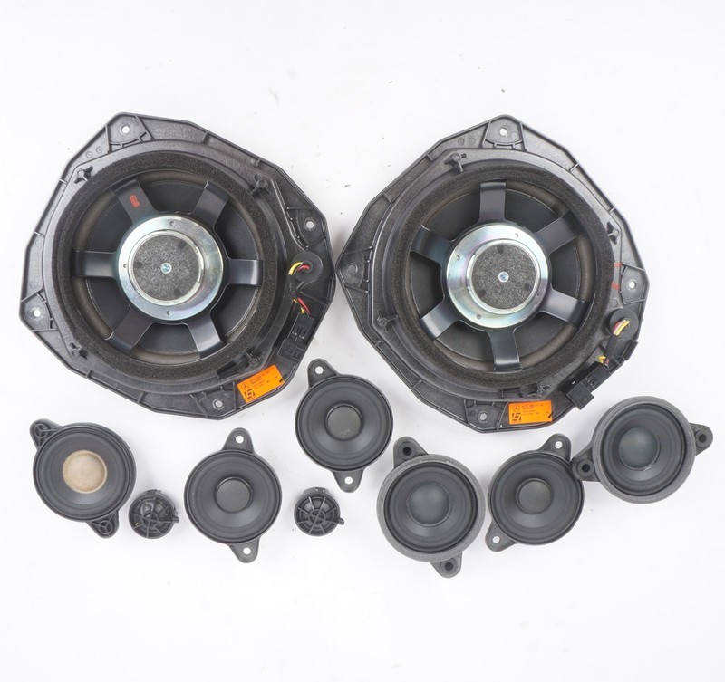 12-20 Mercedes SLC300 SLK350 Audio Sound Subwoofer Tweeter Speaker Set  OEM