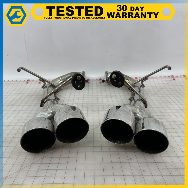 15-21 Subaru WRX 2.0L EXHAUST MUFFLER PIPE LEFT & RIGHT SET OEM
