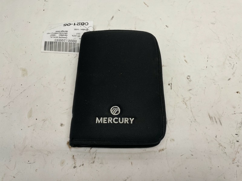 2007 MERCURY MOUNTAINEER OWNERS MANUAL BASE PREMIER SPORT SUV V6 4.0L V8