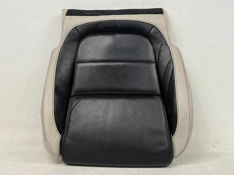 ⭐17-20 JAGUAR F-PACE FRONT LEFT LOWER SEAT CUSHION BLACK / BEIGE OEM LOT2536