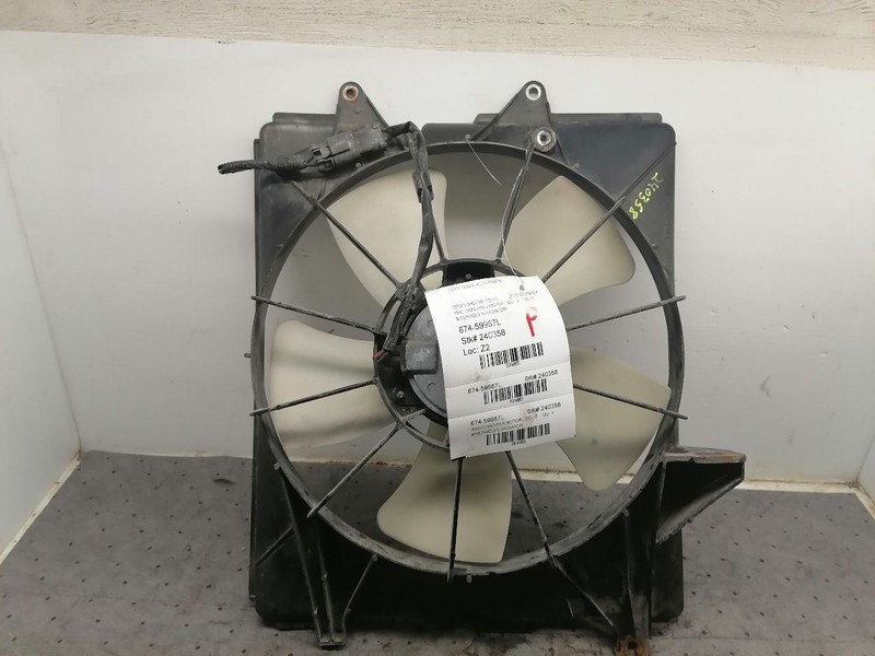 Driver Radiator Fan Motor Fan Assembly Radiator Fits 05-10 ODYSSEY 1449823
