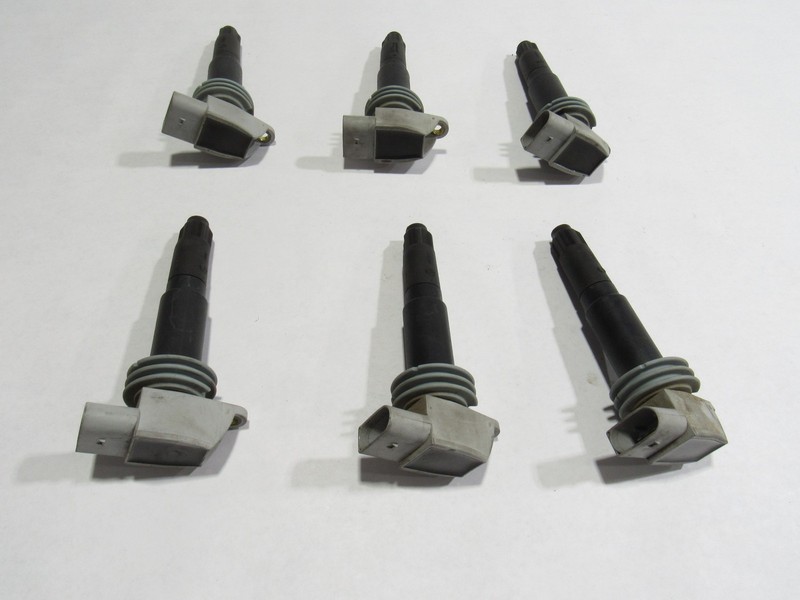 09-12 Porsche Boxster 2009 2.9L RWD Engine Motor Ignition Coil Coils Set 6 ; :Y