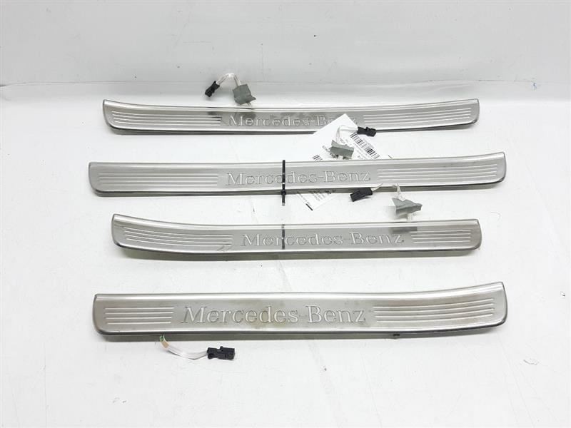 Mercedes 222 S450 S550 S560 Door Sills Set Illuminated Scuff Plate 2226805335