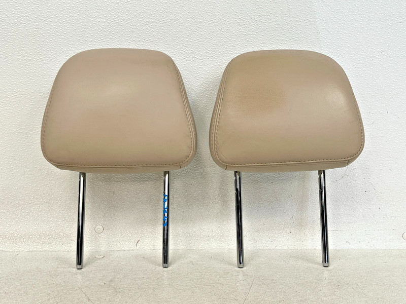 ⭐2017-2020 LINCOLN MKZ FRONT RIGHT & LEFT SEAT HEADREST BEIGE SET OEM LOT2643