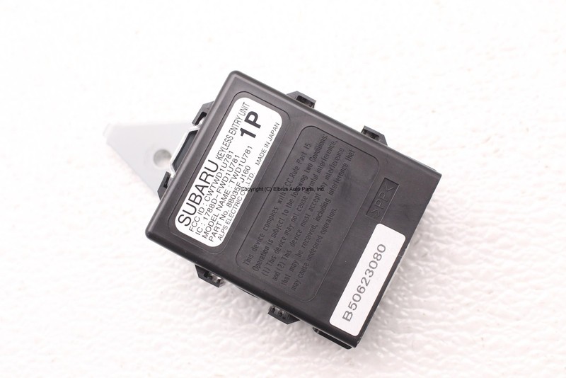 SUBARU IMPREZA 15 16 THEFT LOCKING KEYLESS ENTRY MODULE 2.0L ID 88035FJ160 OEM