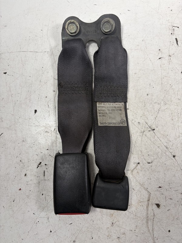 07-08 Honda Fit Left Rear Seat Belt Buckle Gray 04826-SLN-A00ZA OEM