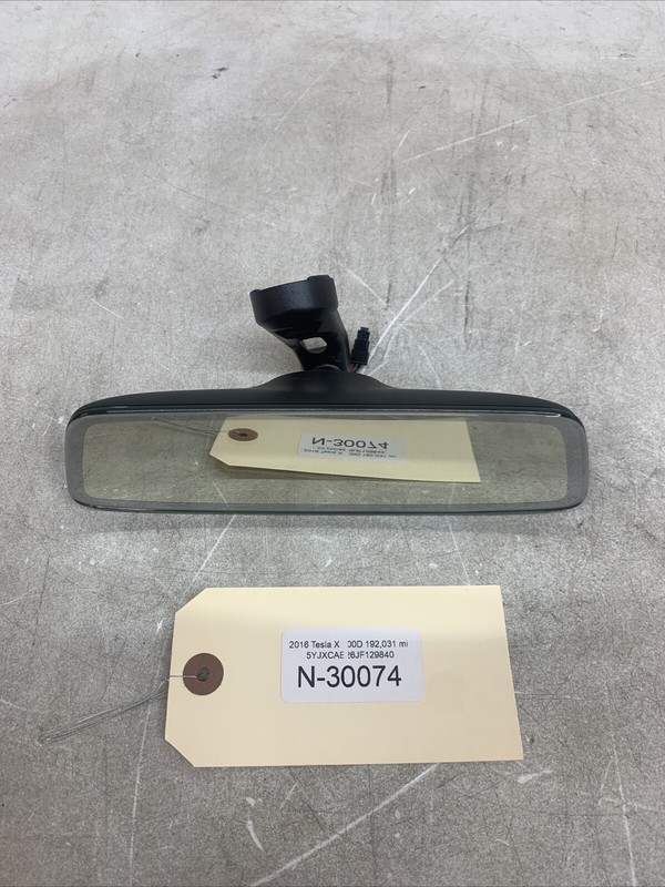 ⚡️2016 TESLA Model X Interior Rear View Mirror 1092600-00-C 30074 B7