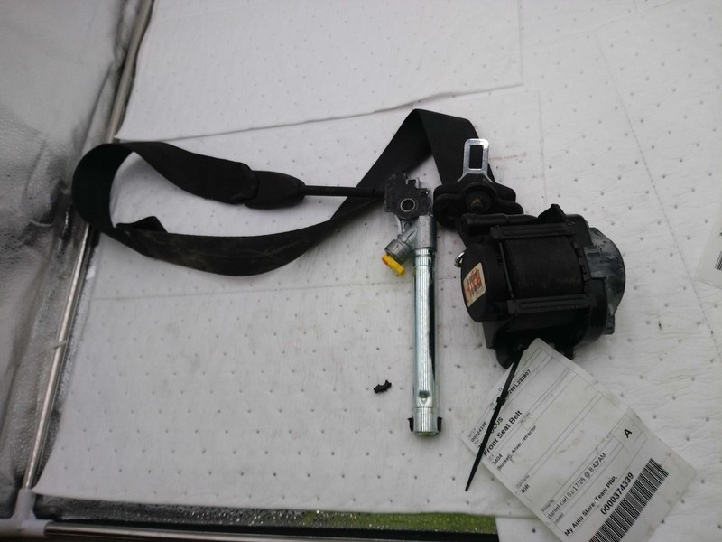 2014 Ford Focus Silver OEM Seat Belt 4DR, 24000 Miles, Genuine Part