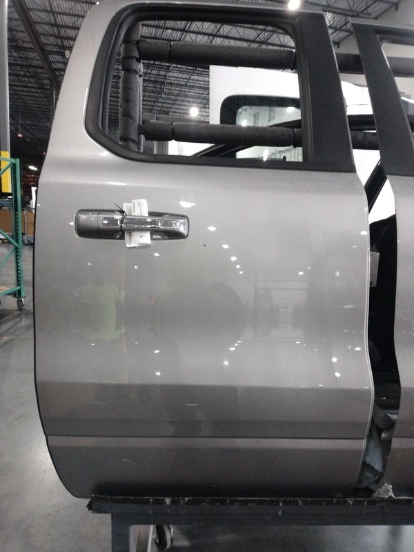 Dodge RAM 1500 2020 Right Rear Door Grey 697256 4247