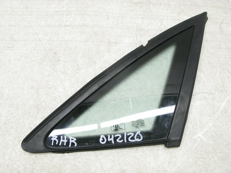 09-16 AUDI B8 A4 S4 RS4 SEDAN REAR RIGHT PASSENGER QUARTER WINDOW GLASS OEM 0421