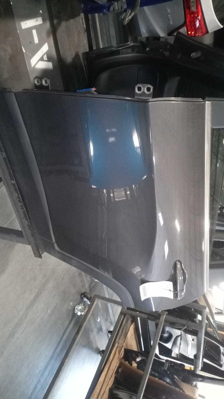 2015 JEEP CHEROKEE Left Rear Door Grey OEM Used 91000 Miles Good Condition