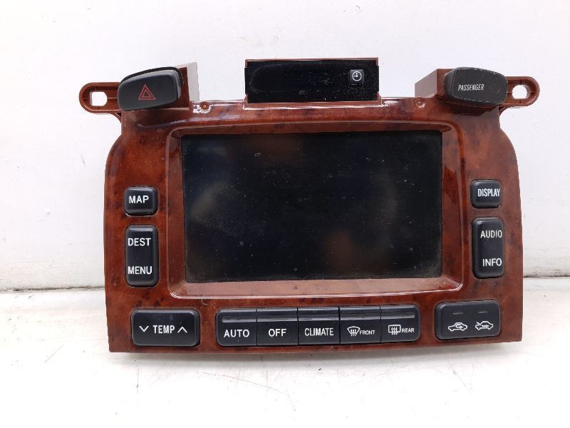 06-07 TOYOTA HIGHLANDER RADIO/MULTIMEDIA DISPLAY SCREEN ASSEMBLY