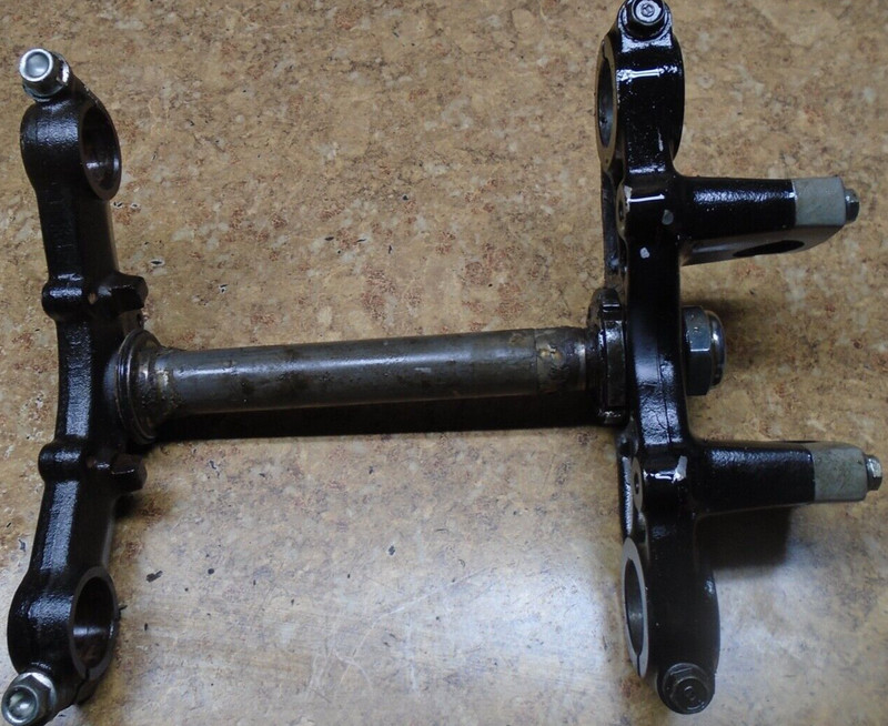 1986 Honda XR80R XR80 XR 80 R Triple Tree Fork Clamp Mount Support Front G7