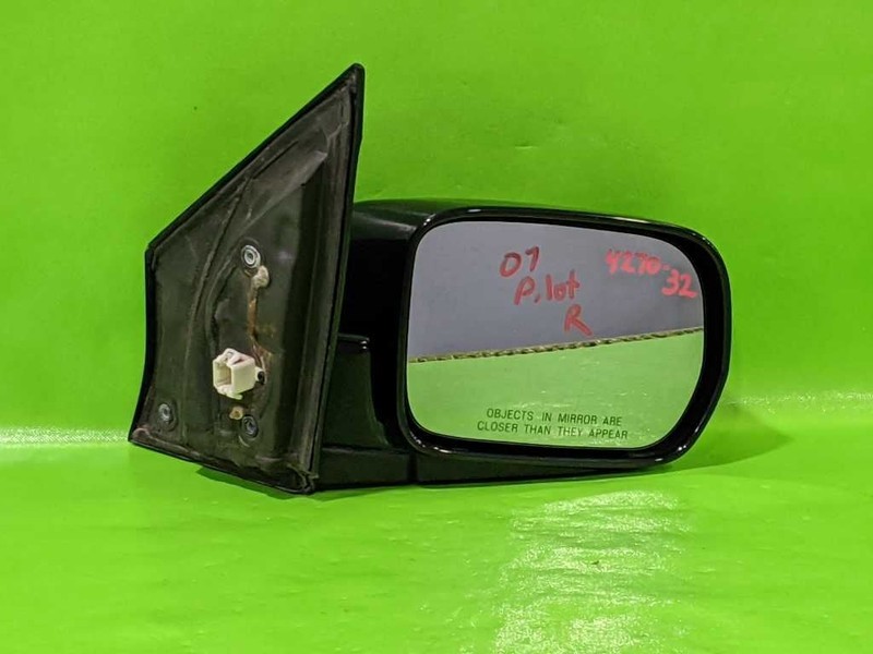 03-08 PILOT PASSENGER RIGHT HEATED SIDE VIEW MIRROR OEM 4270-32