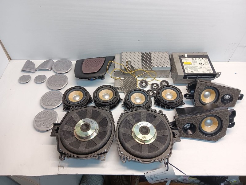 2015-2019 BMW X5 X6 Bang and Olufsen Sound System Set Speaker Amp Stereo OEM