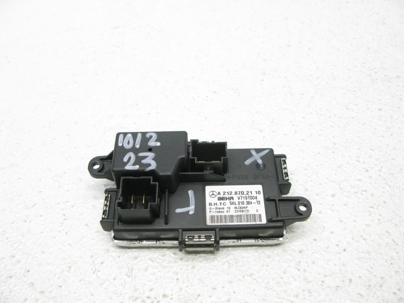 11-21MERCEDES W204 C300 CLS E GLK SL AC A/C BLOWER CLIMATE CONTROL MODULE 1012