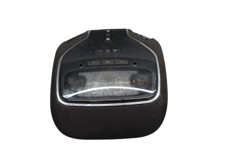 14-17 Maserati Ghibli Front Overhead Dome Light Console w/ Switch Black OEM