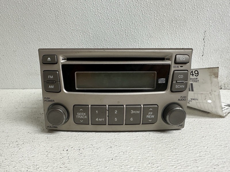 2007 Kia Magentis Radio Stereo 2 DIN Disc CD Player ID 961402G150D