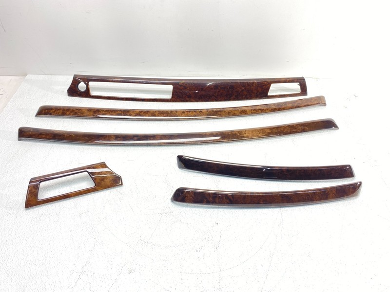 07-13 BMW E92 E93 3 Series Interior Dashboard Door Panel Wood Trim Cover Set OEM
