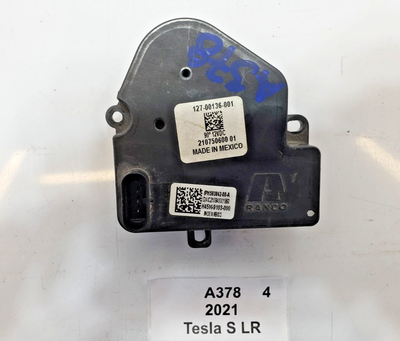 ✅ 21-23 OEM Tesla Model S X Coolant 3 Way Valve Actuator Heating Pump Module
