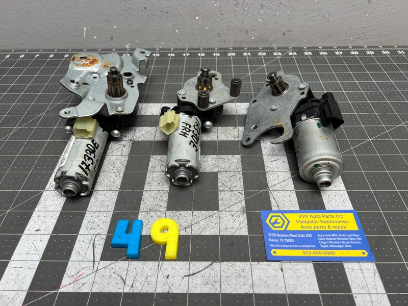 12-20 BMW F36 FRONT RIGHT SEAT MOTOR SET OEM