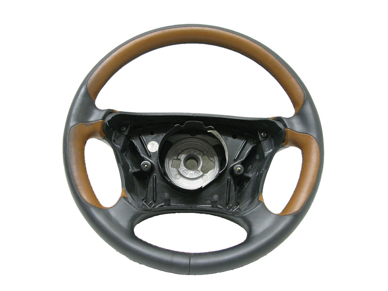 DESIGNO 00-03 Mercedes W208 CLK55 CLK320 CLK430 DRIVER STEERING WHEEL LEATHER
