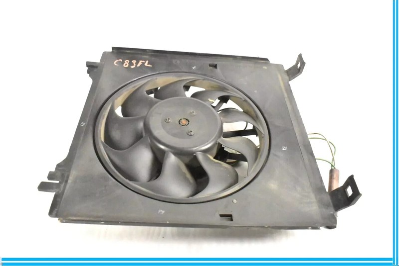 97-04 Porsche Boxster 986 Engine Cooling Radiator Fan Motor w/ Shroud OEM