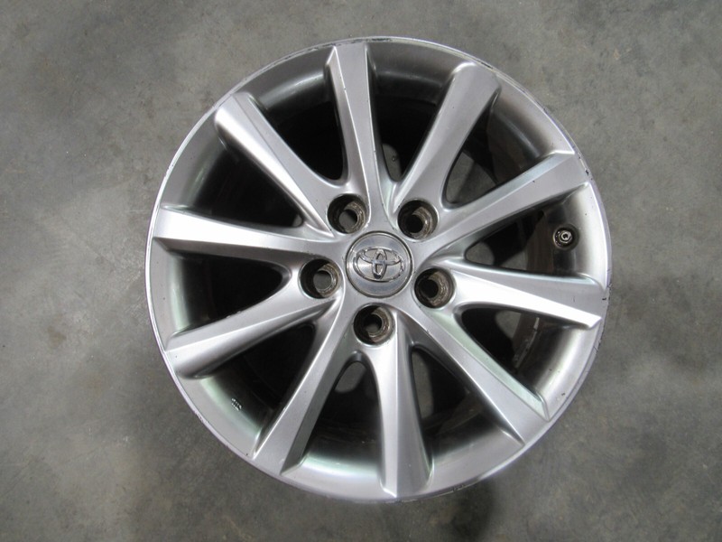 07 08 09 10 11 TOYOTA CAMRY WHEEL ( 1 ) 16 x 6-1/2, ALLOY , 8 SPOKE