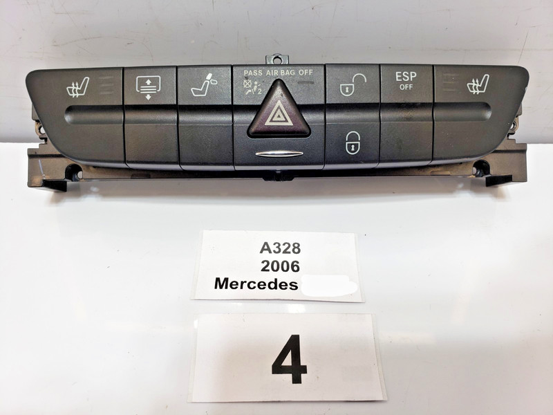 ✅ 2003-2009 OEM Mercedes W211 E350 E320 Hazard Switch Control Panel 31k*