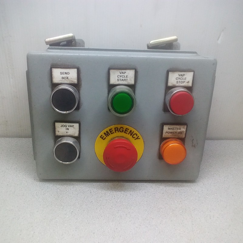 Hoffman A-806CH Hinged Push Button Enclosure