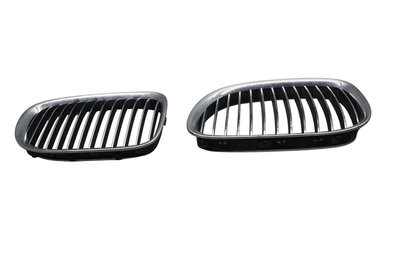 09-15 BMW 740i 750i F01 F02 Front Right & Left Side Hood Kidney Grille Grill Oem